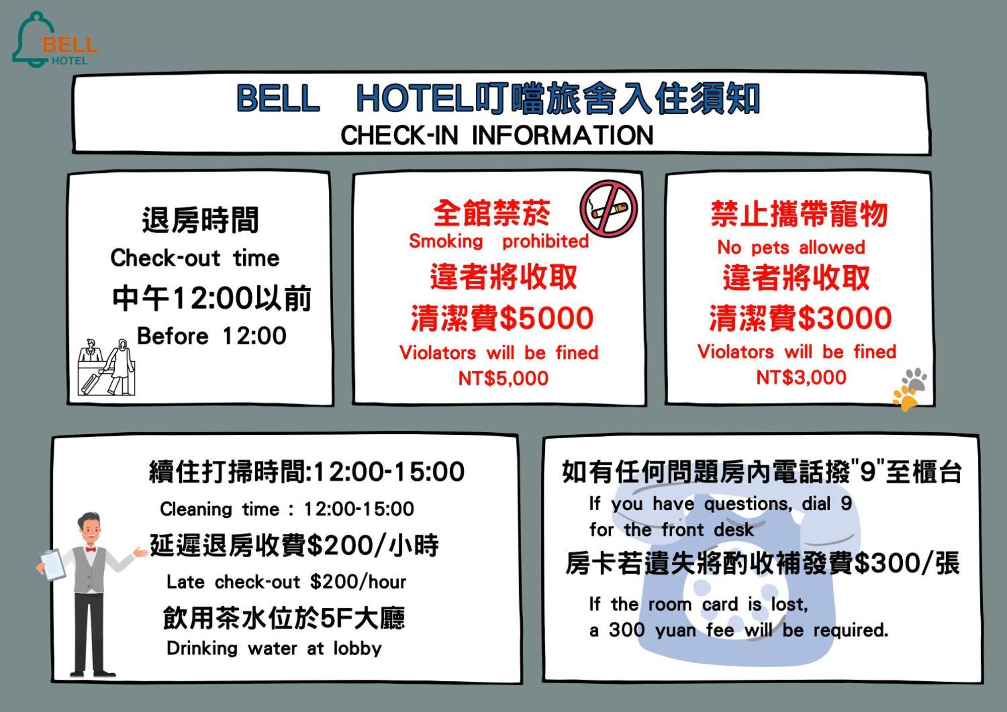 Fengjia Hotel Bell Taichung Eksteriør bilde